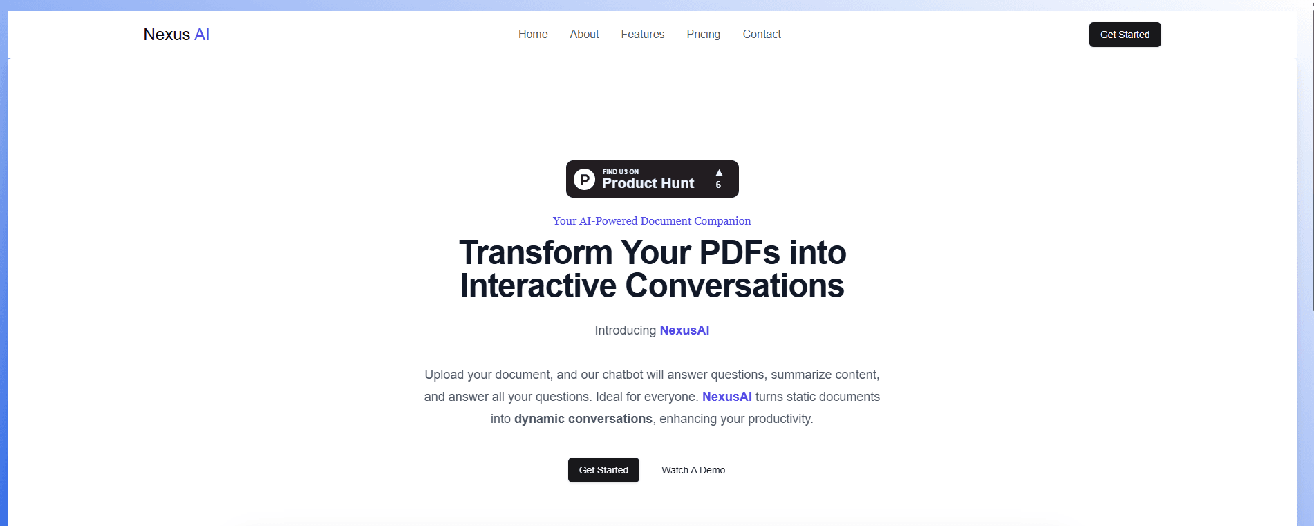 Nexus AI - AI Document Intelligence Platform